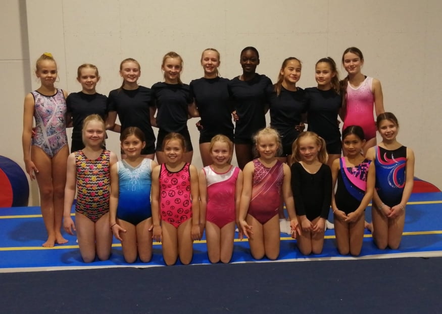 Motiverende sesongavslutning for Moss Turnforenings gymnaster